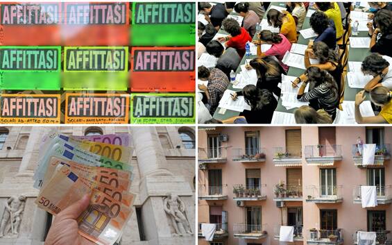 Caro affitti, proteste degli studenti universitari in 25 città Caro affitti, proteste degli studenti universitari in 25 città